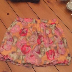 Jcrew colorful skirt